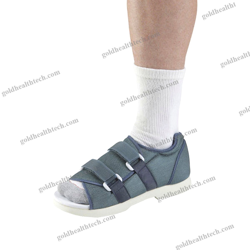 Semi-Rigid Sole Post-Operative Shoe