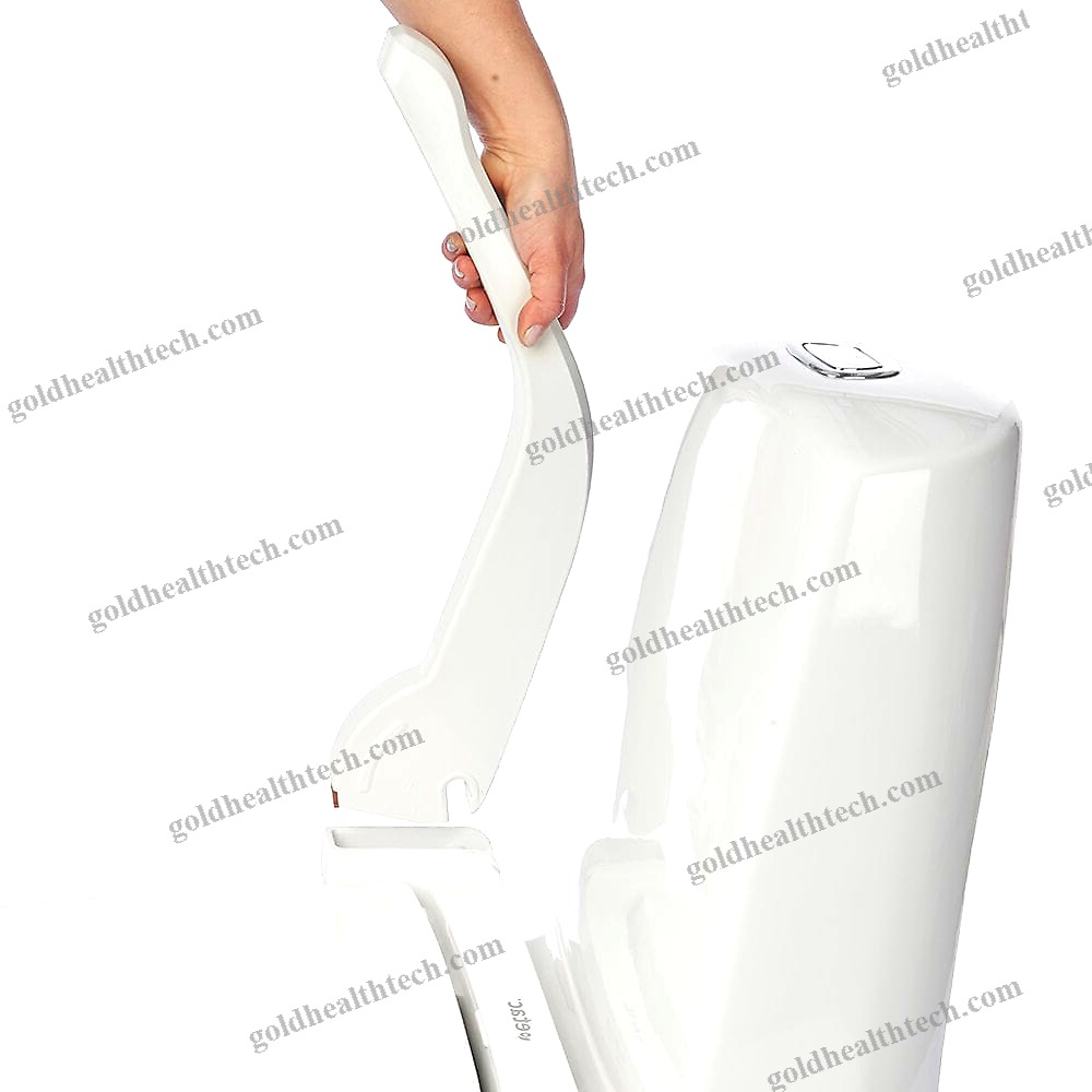 Raised Toilet Seat With Armrests
