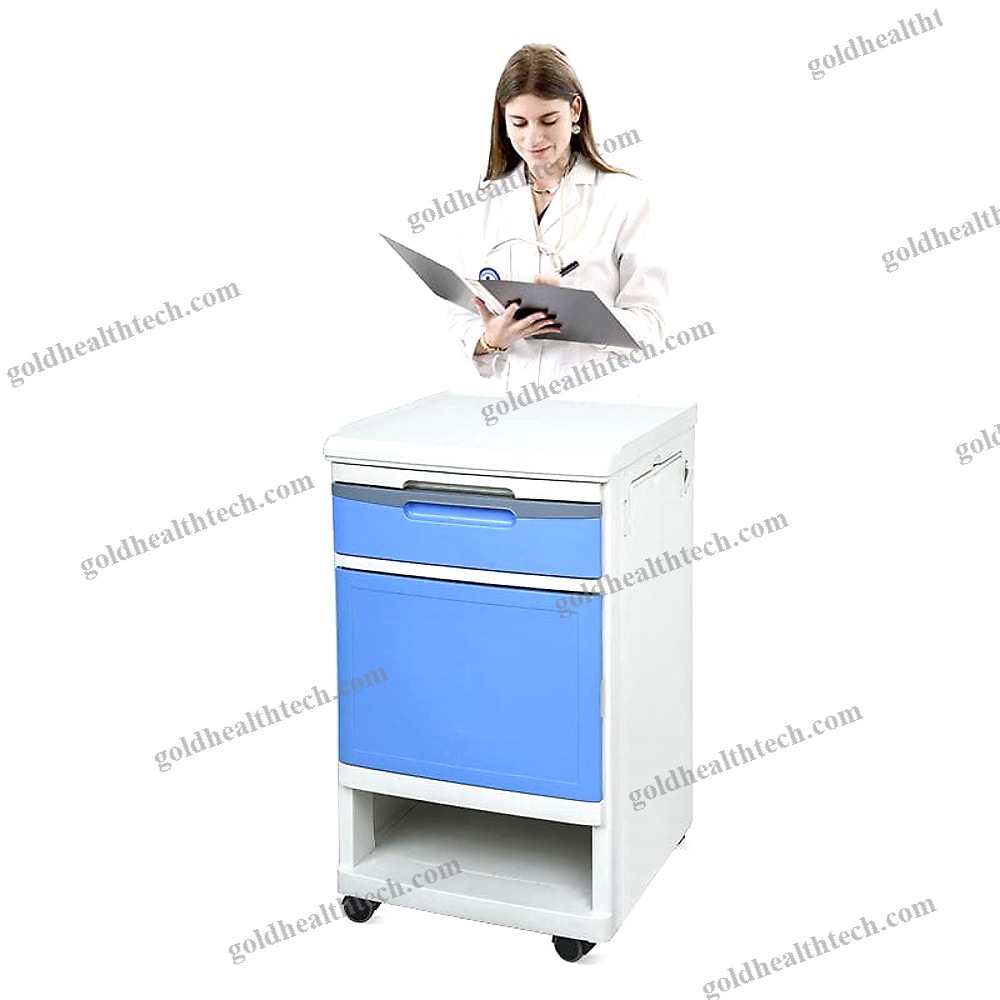 Bedside Cabinet On Casters