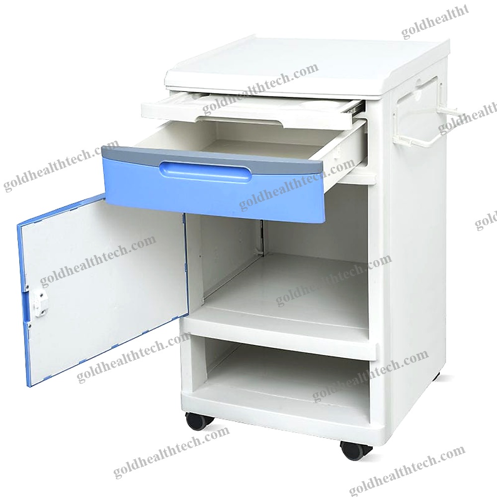 Bedside Cabinet On Casters