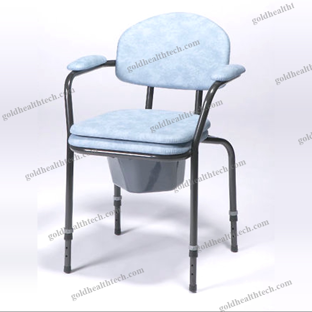 Commode Chair With Armrests