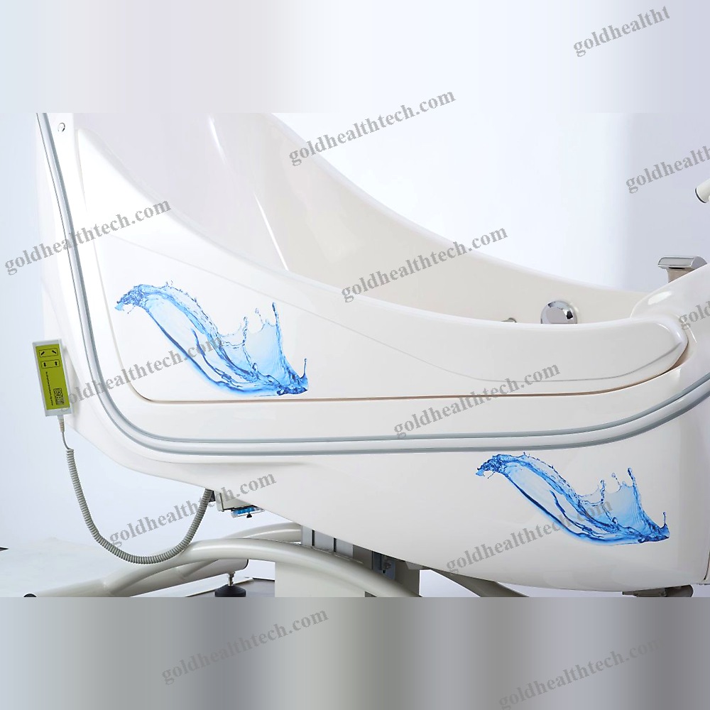 Hydromassage Bathtub With Chromotherapy Lamps
