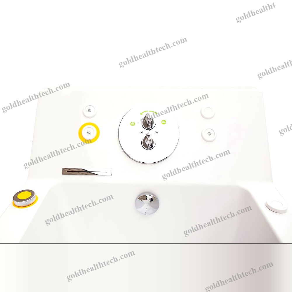 Hydromassage Bathtub With Chromotherapy Lamps