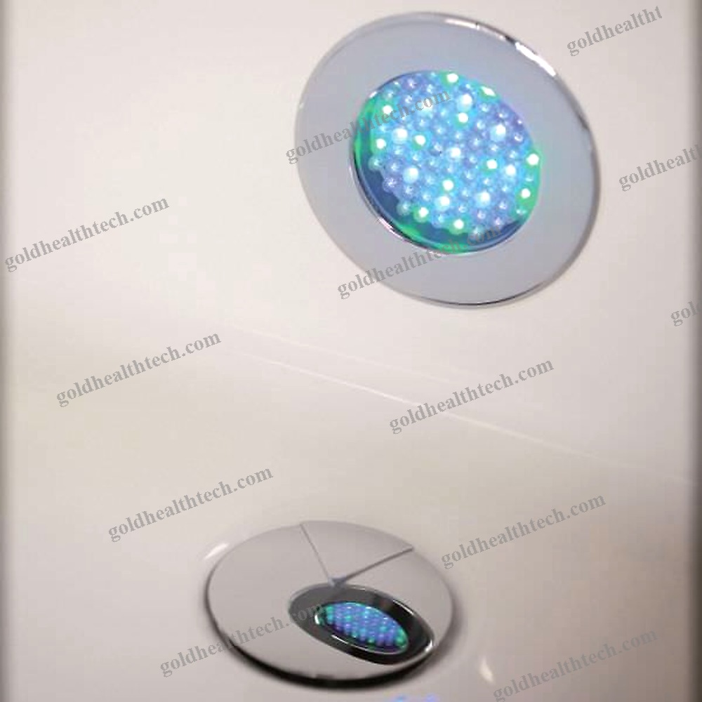 Hydromassage Bathtub With Chromotherapy Lamps