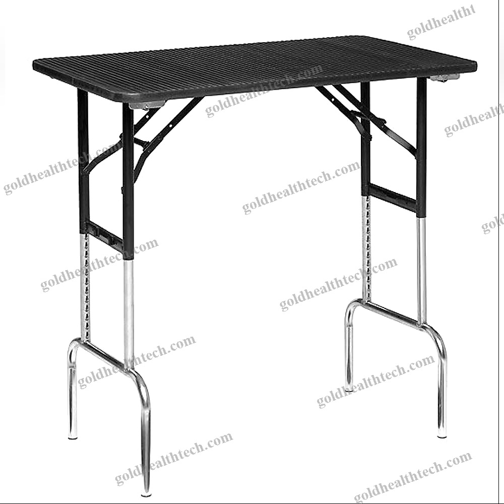 Height-Adjustable Grooming Table