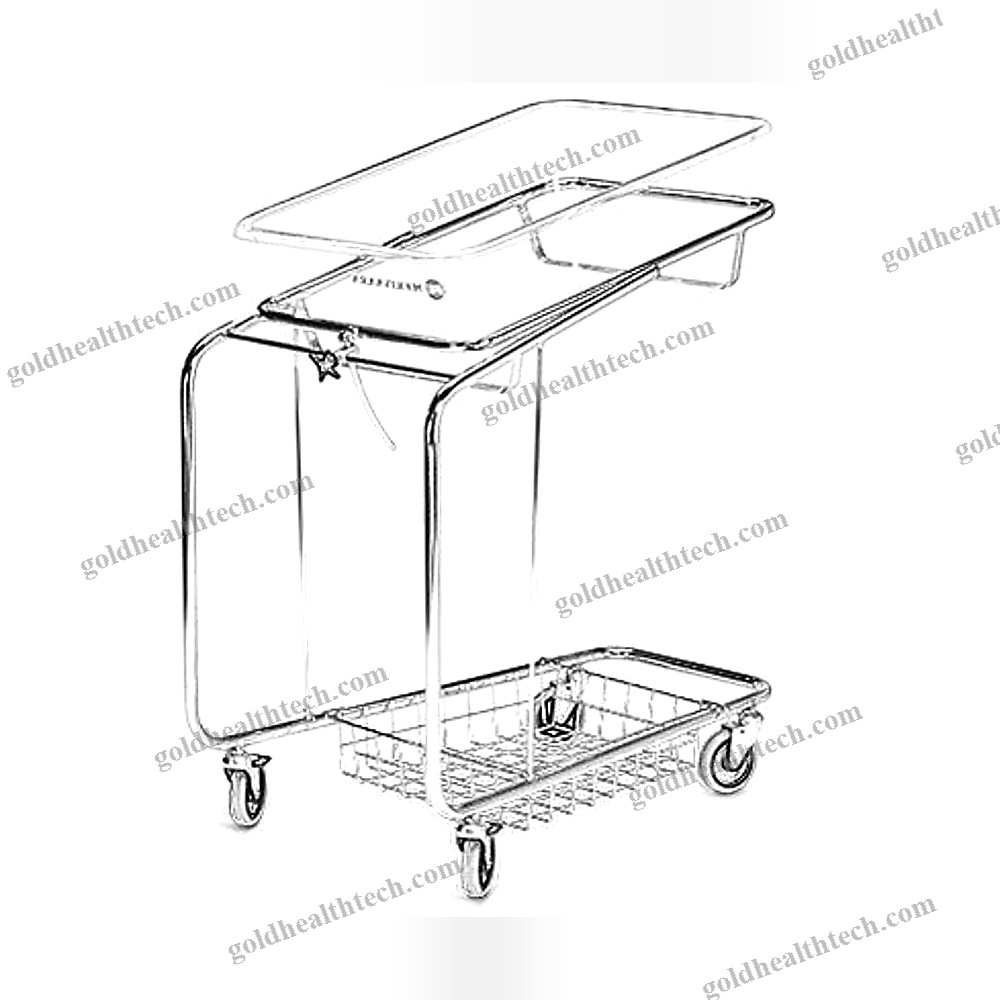 Hospital Bassinet On Casters