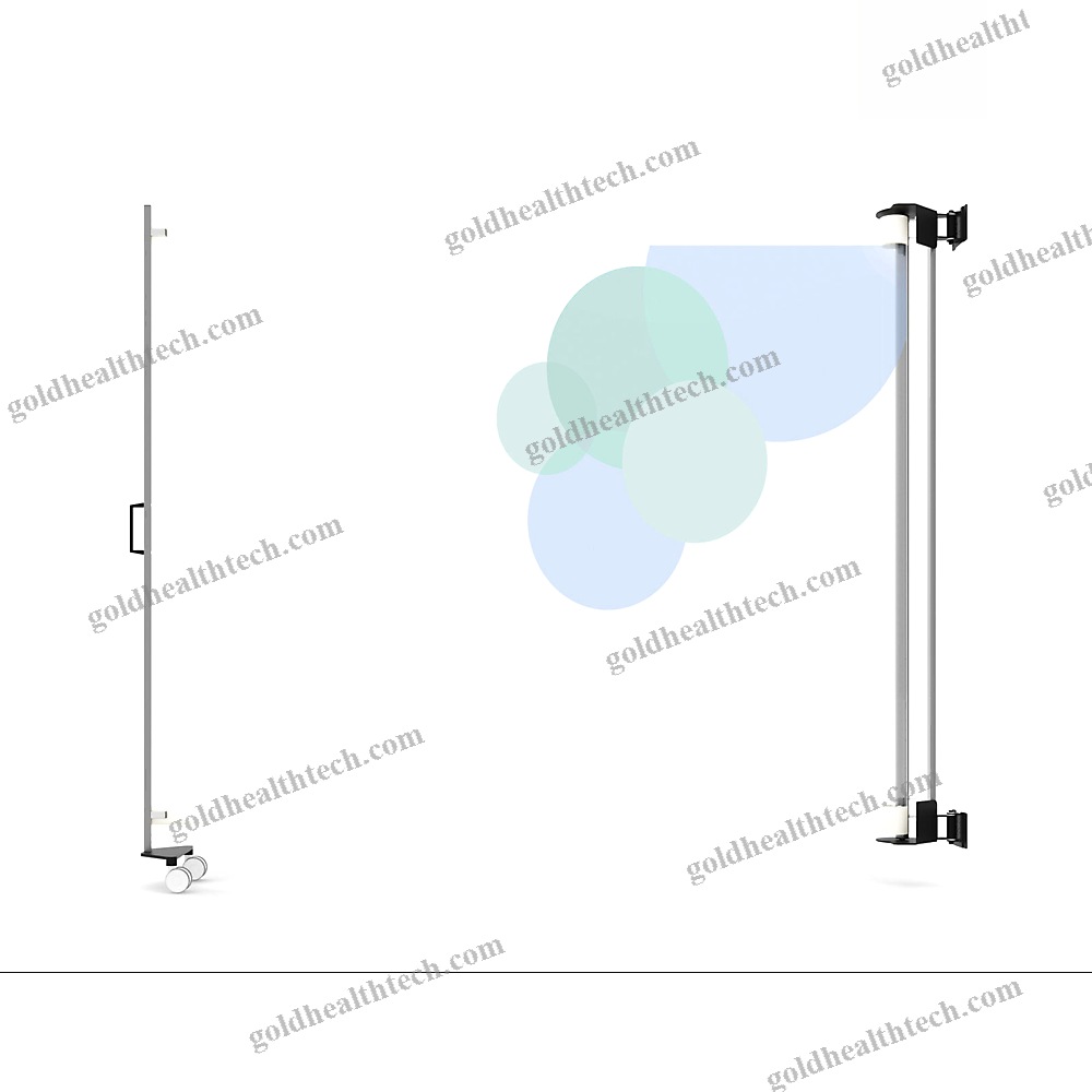 Hospital Screen On Casters
