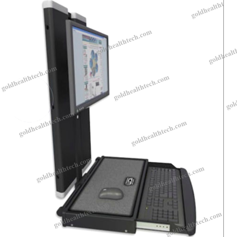Wall-Mounted Computer Workstation