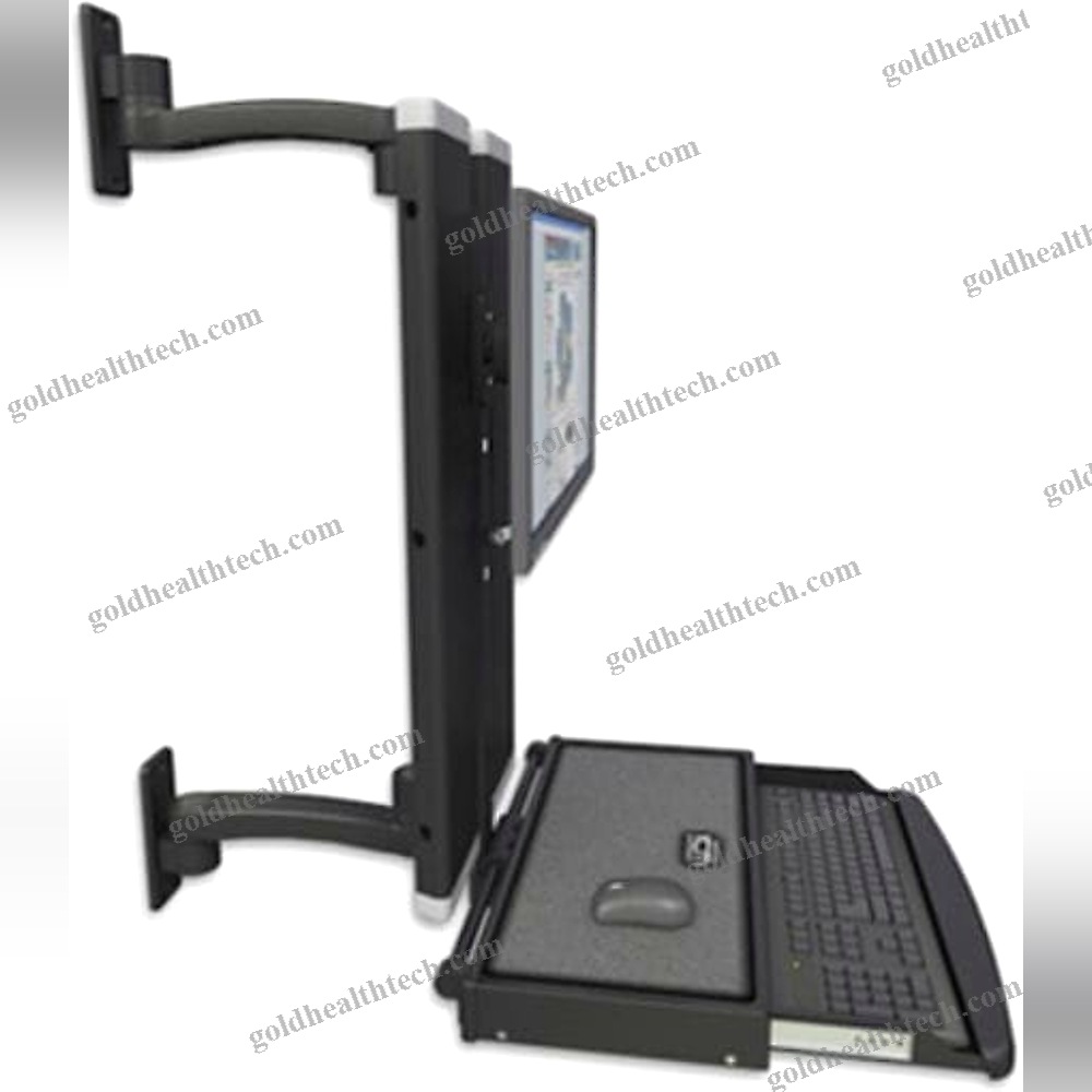 Wall-Mounted Computer Workstation