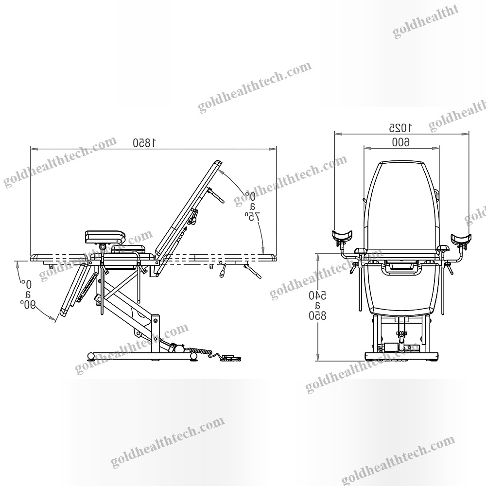 Podiatry Examination Chair