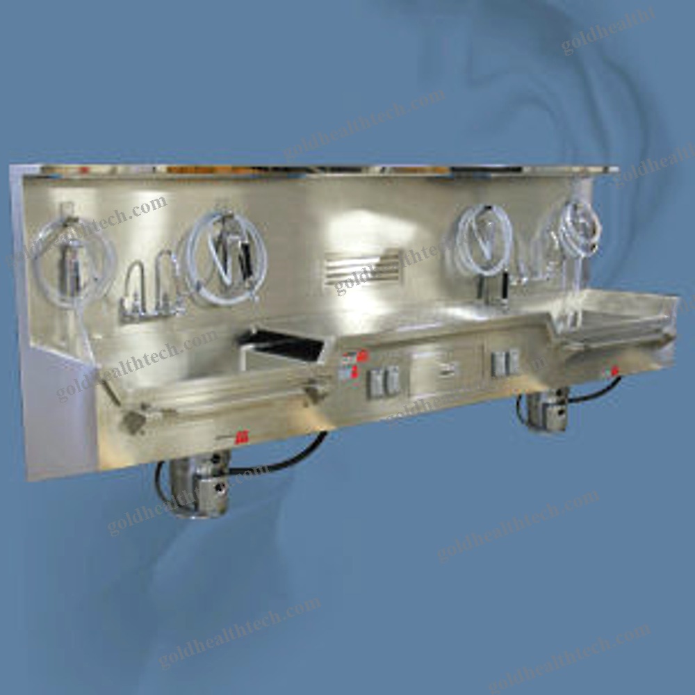Wall-Mount Mortuary Washing Unit