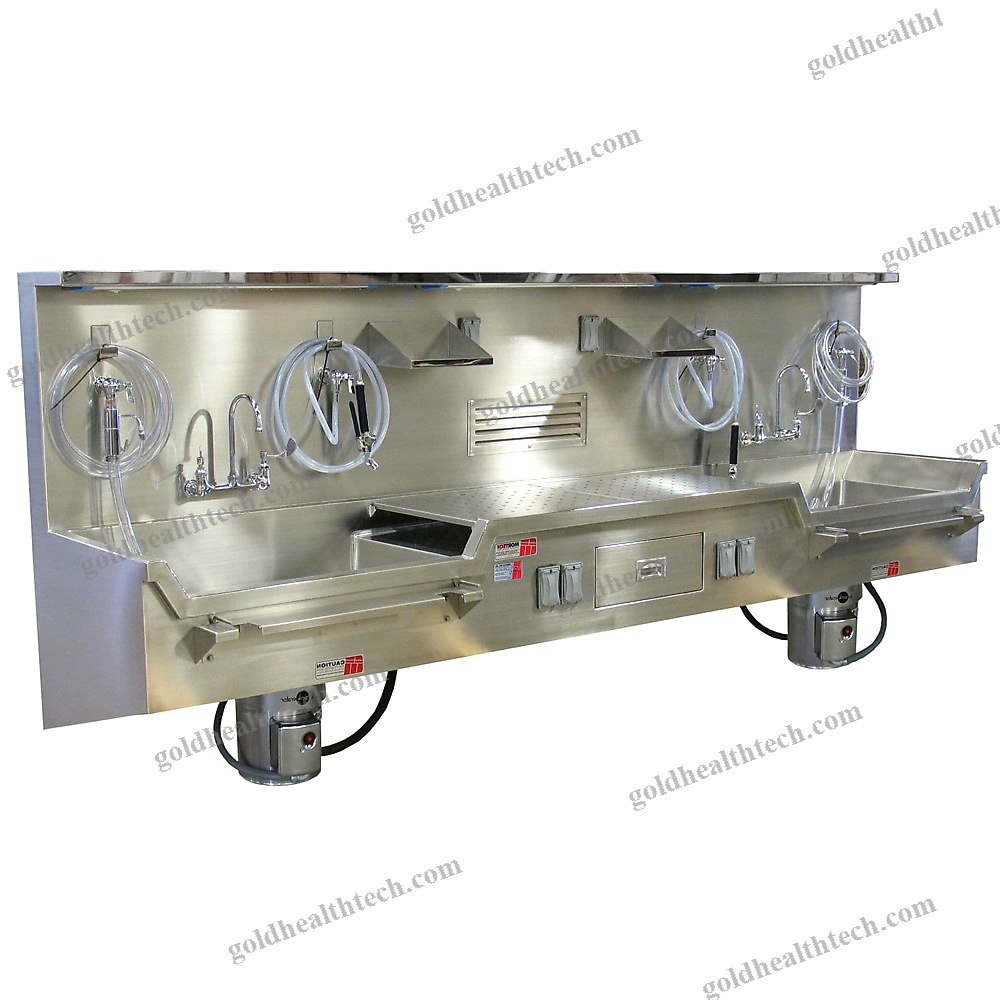Wall-Mount Mortuary Washing Unit