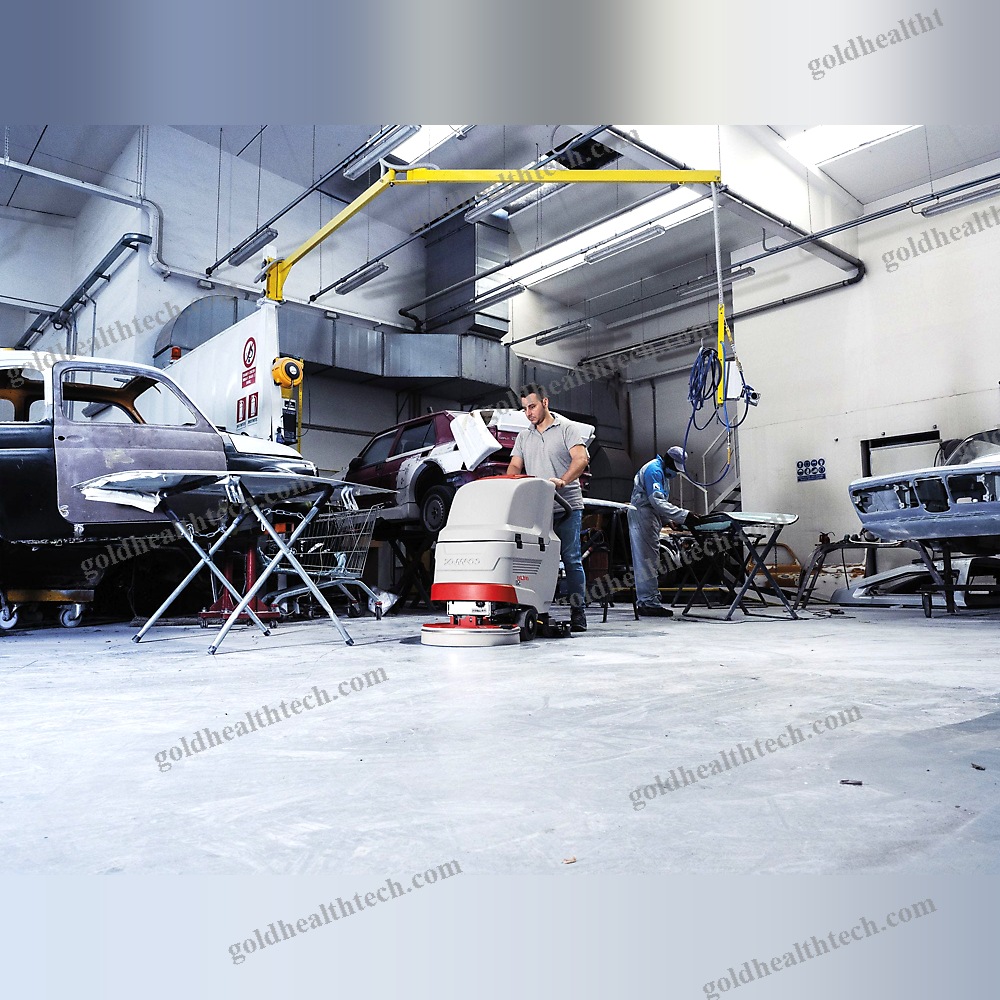 Walk-Behind Scrubber-Dryer