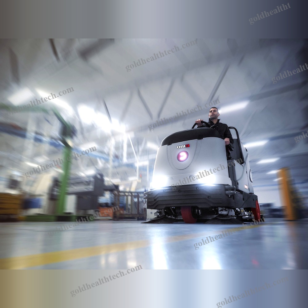 Ride-On Scrubber-Dryer
