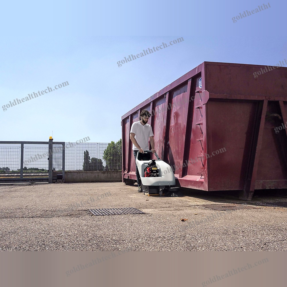 Walk-Behind Vacuum Sweeper