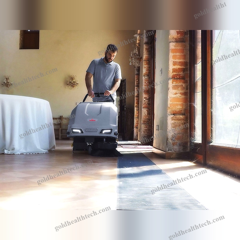Walk-Behind Vacuum Sweeper