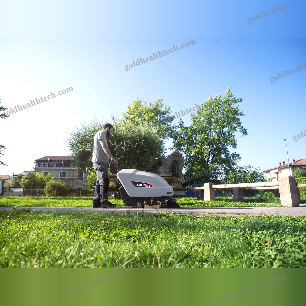 Walk-Behind Vacuum Sweeper