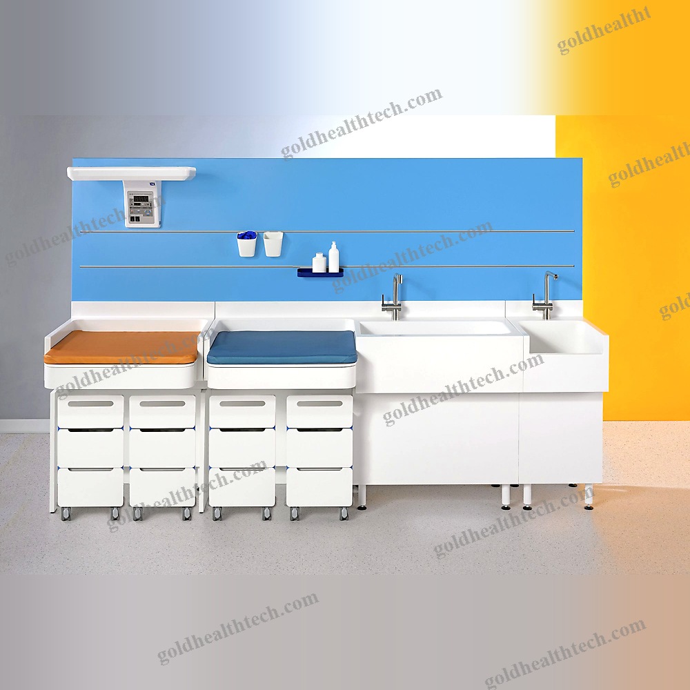 Changing Station With Sink