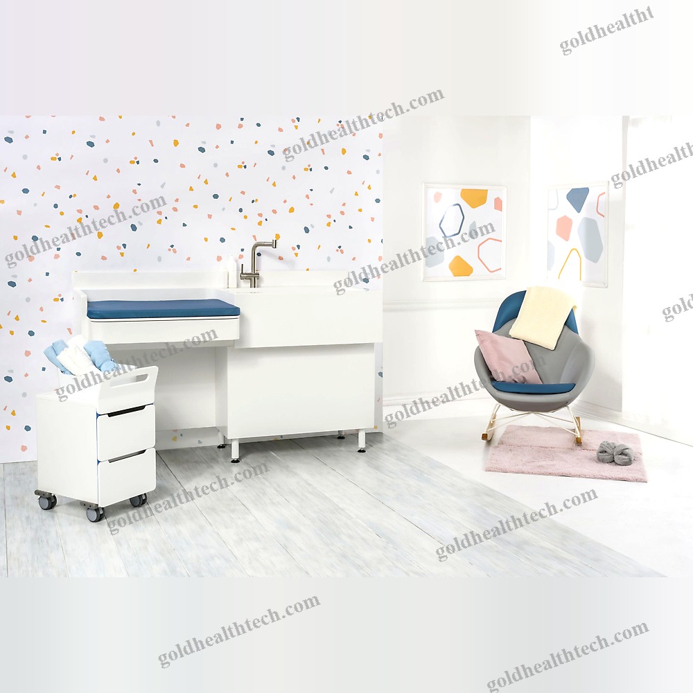 Changing Station With Sink