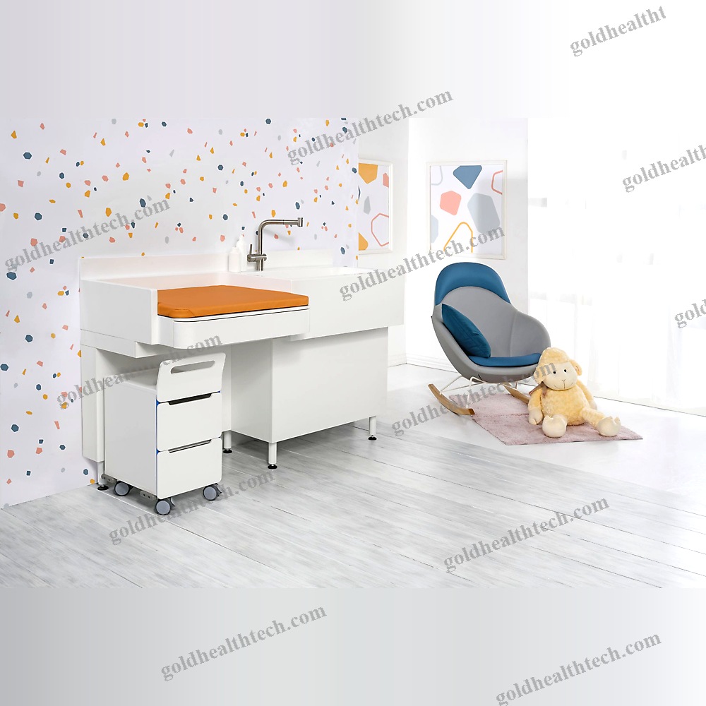 Changing Station With Sink