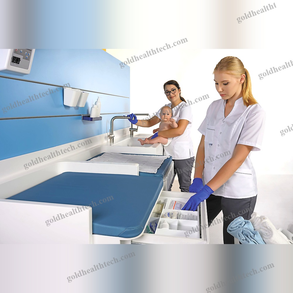 Changing Station With Sink