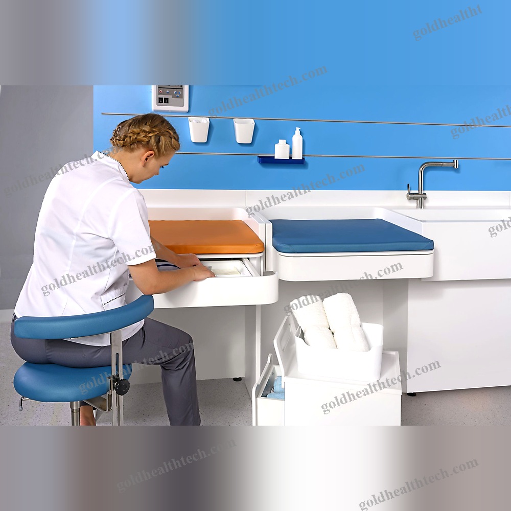 Changing Station With Sink