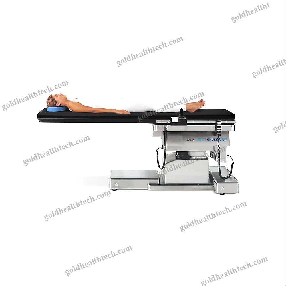 Height-Adjustable Angiography Table