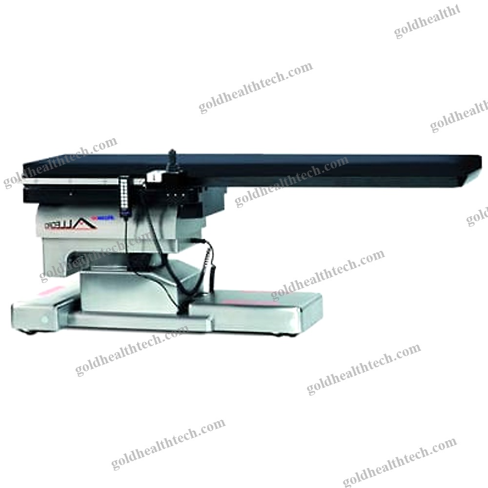 Height-Adjustable Angiography Table