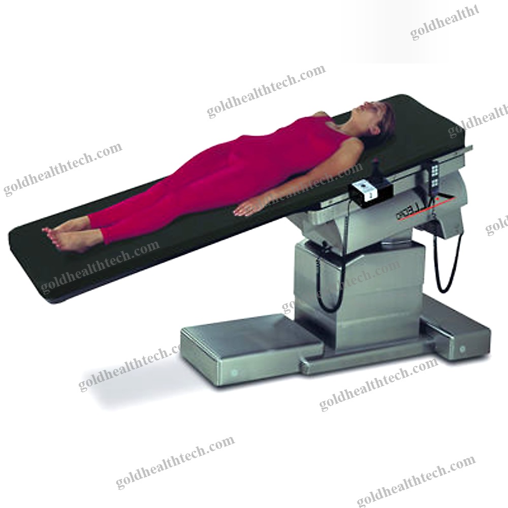 Height-Adjustable Angiography Table