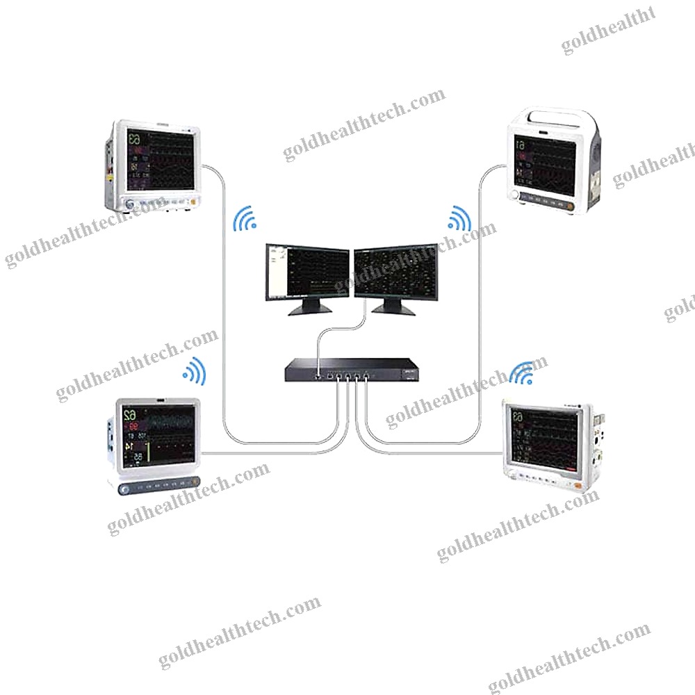64-Bed Central Monitoring Station