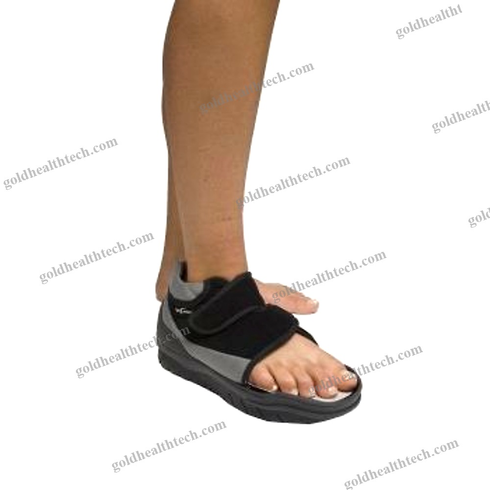 Semi-Rigid Sole Post-Operative Shoe