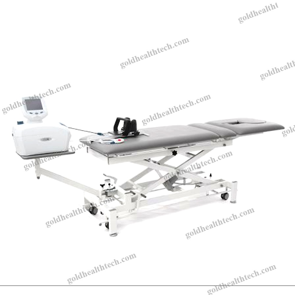 Lumbar And Cervical Traction Table