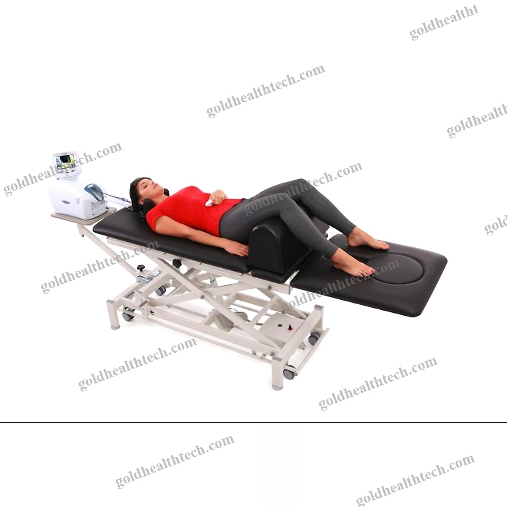 Lumbar And Cervical Traction Table
