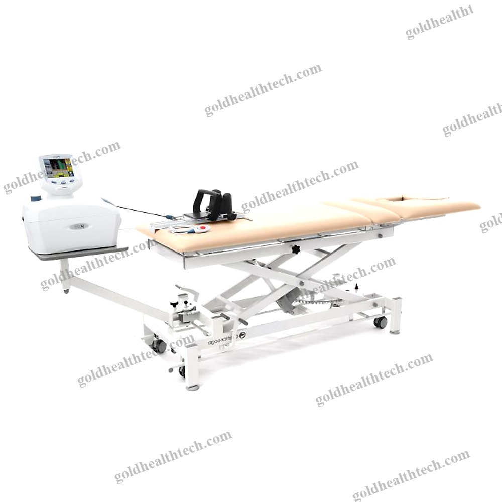 Lumbar And Cervical Traction Table