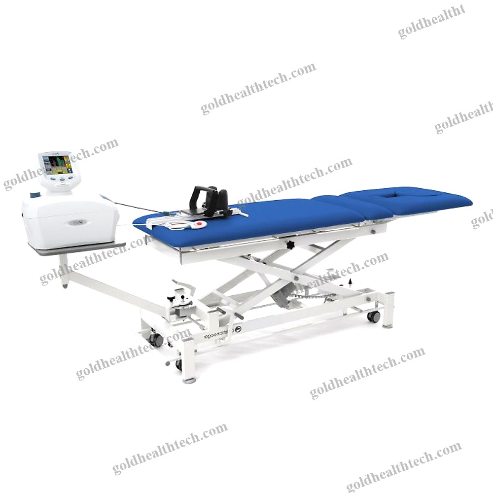 Lumbar And Cervical Traction Table
