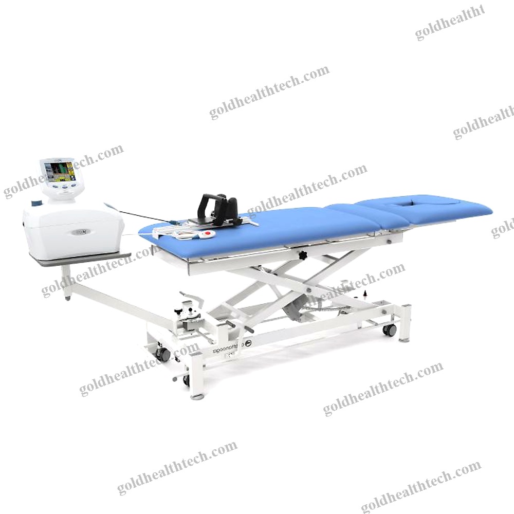 Lumbar And Cervical Traction Table