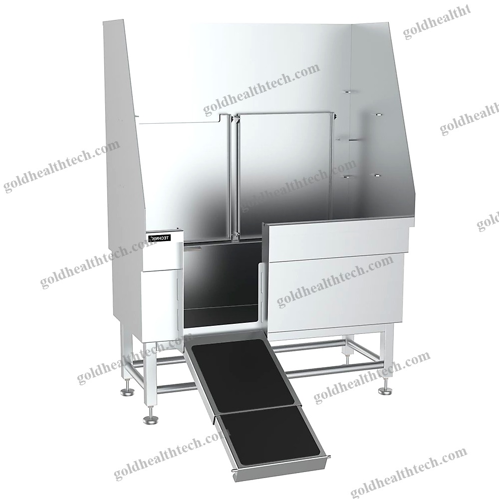 Floor-Mounted Grooming Bathtub