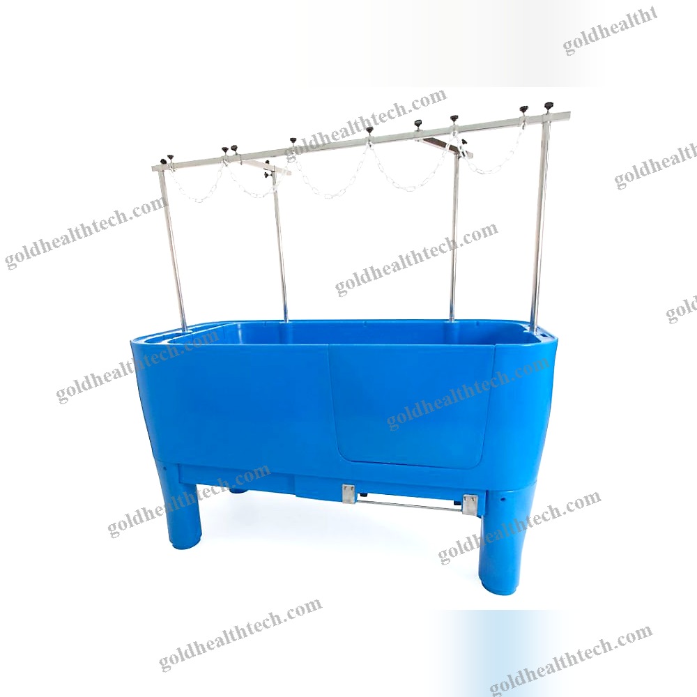 Floor-Mounted Grooming Bathtub