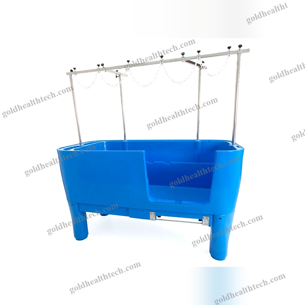 Floor-Mounted Grooming Bathtub