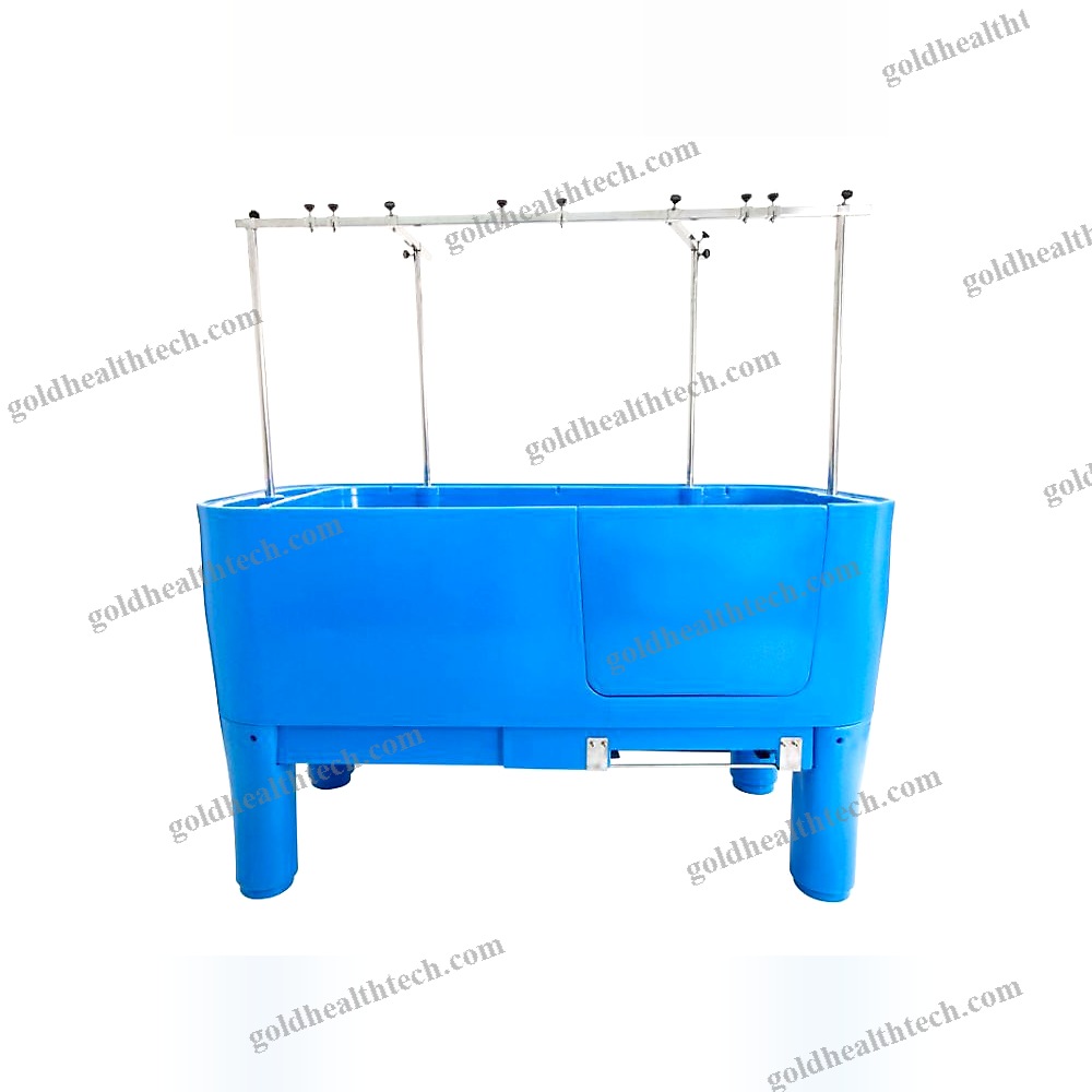 Floor-Mounted Grooming Bathtub