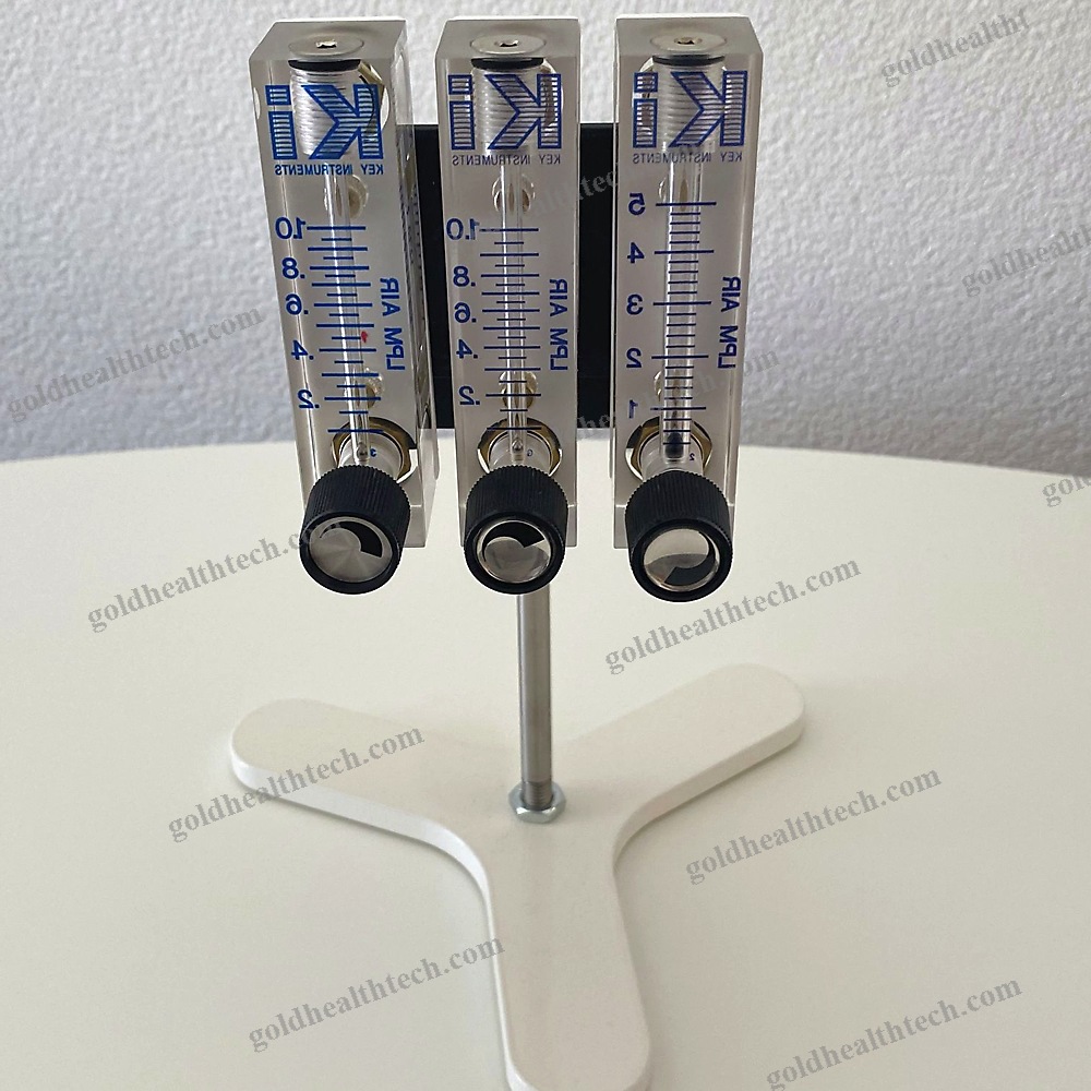 Anesthetic Gas Flow Meter
