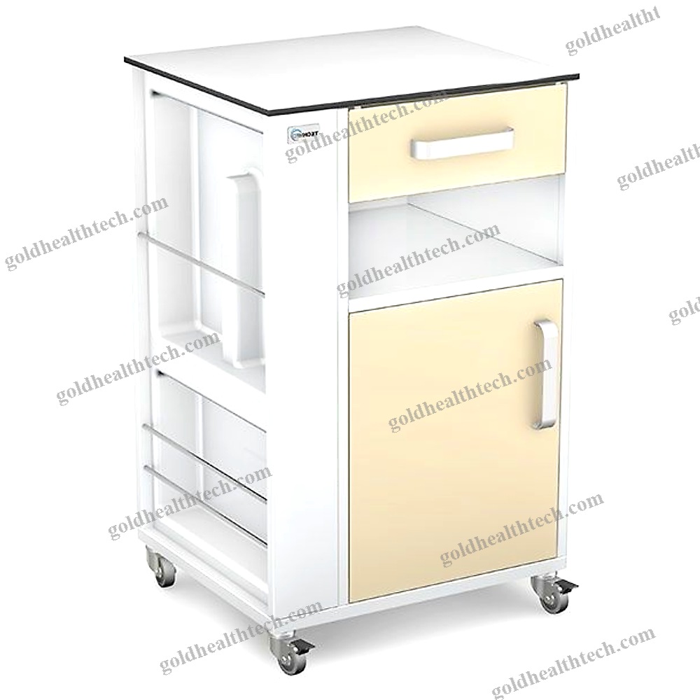 Bedside Cabinet On Casters