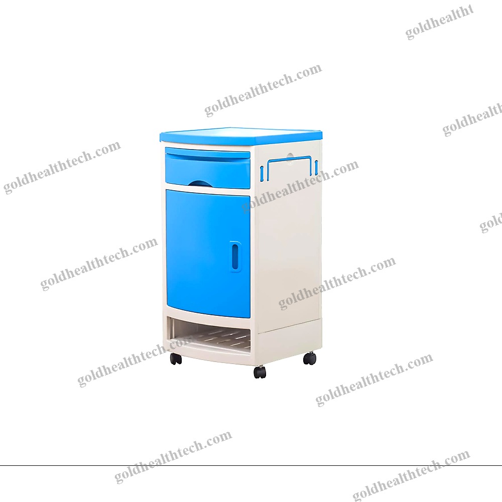 Bedside Cabinet On Casters 1
