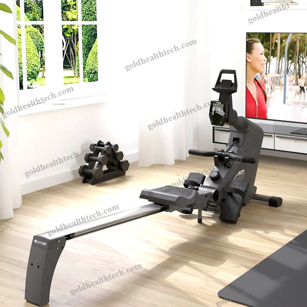 Center-Pull Rowing Machine