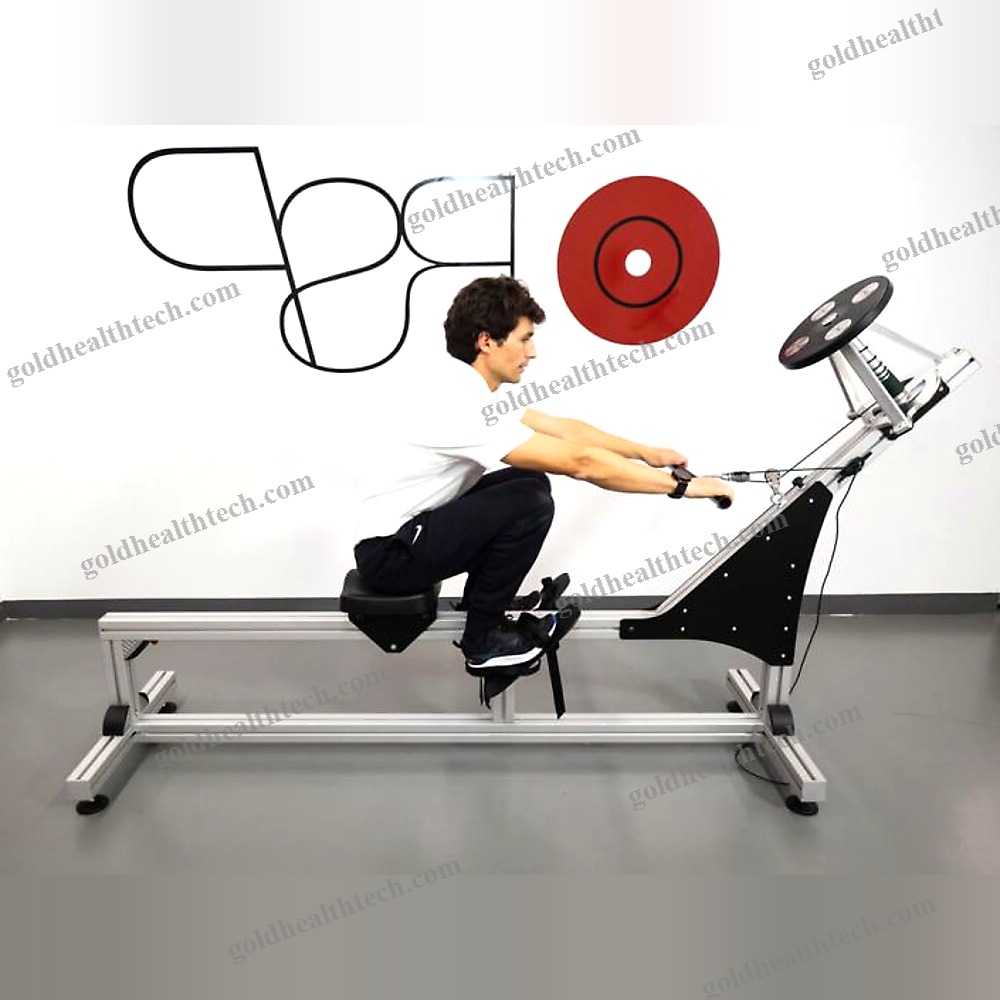 Center-Pull Rowing Machine