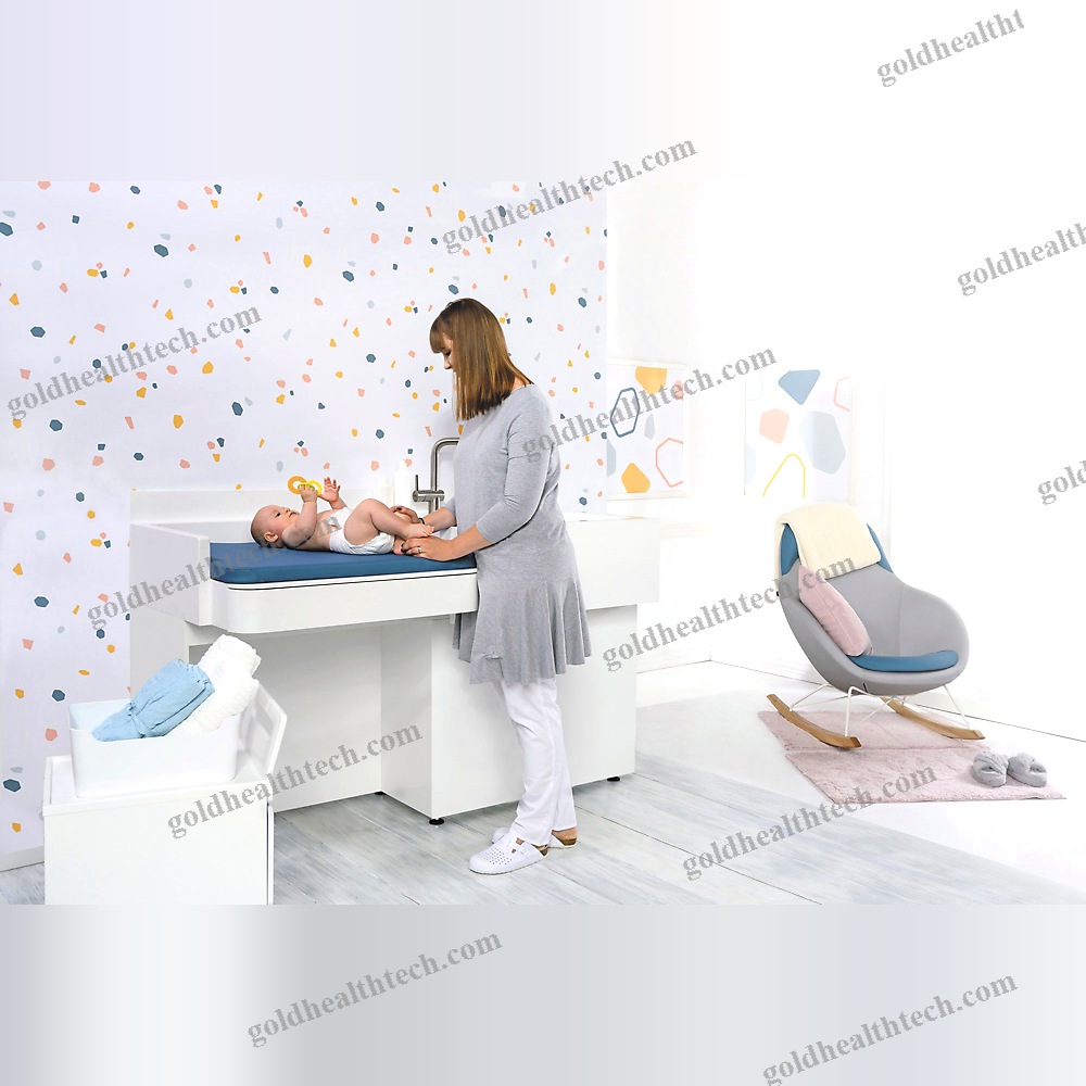 Changing Station With Sink