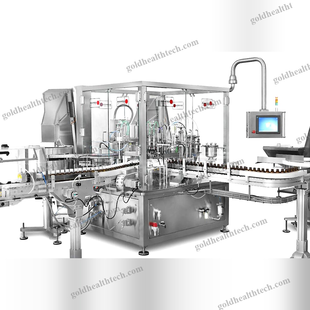 Closing Machine For The Pharmaceutical Industry