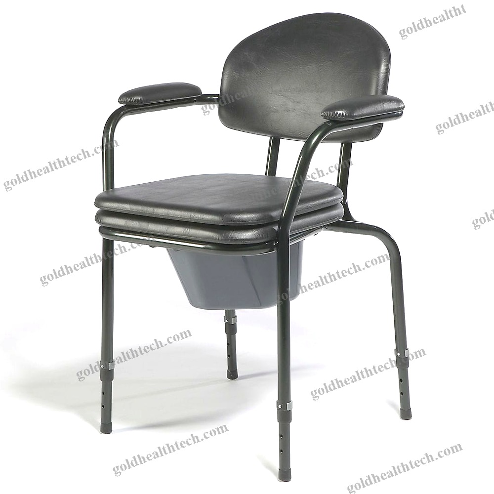 Commode Chair With Armrests