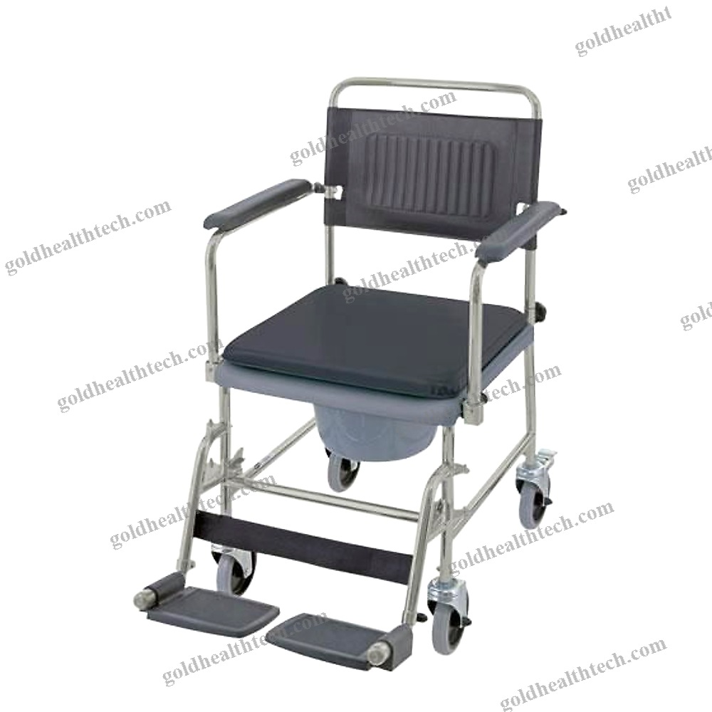 Commode Chair With Armrests
