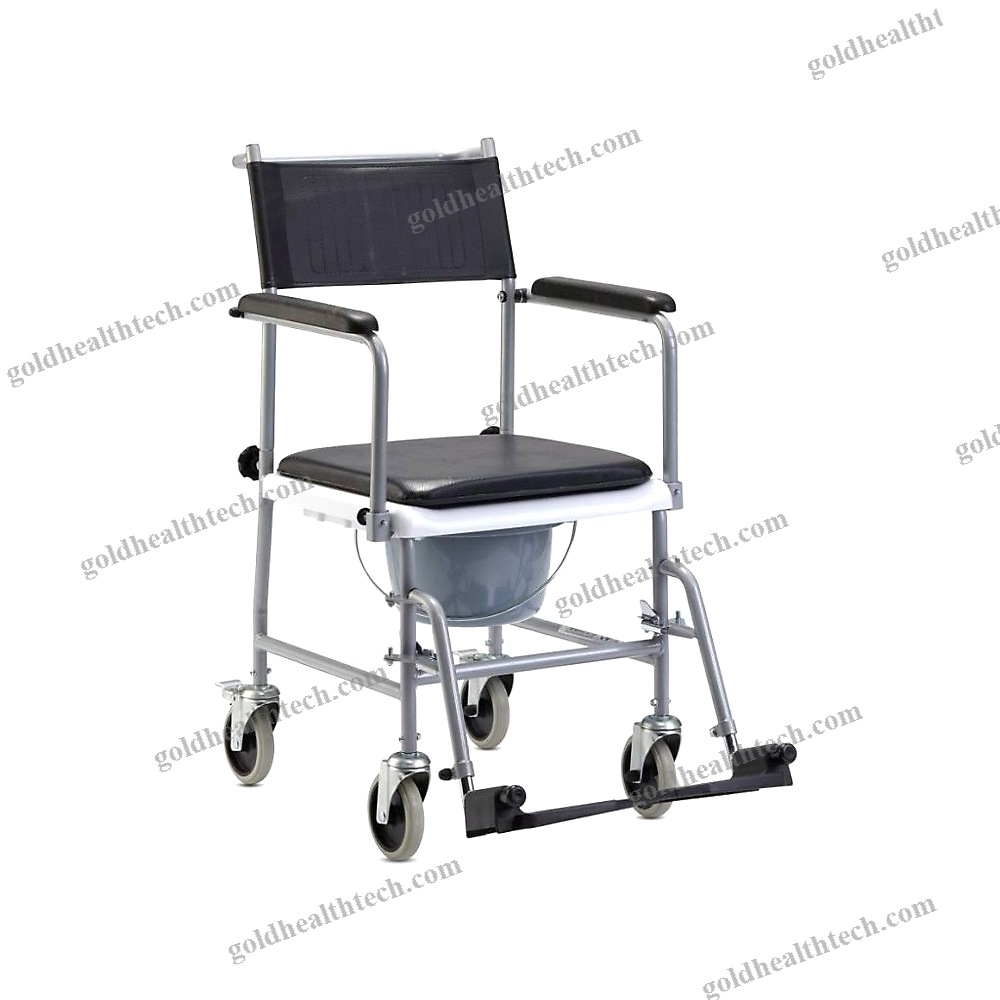 Commode Chair With Armrests